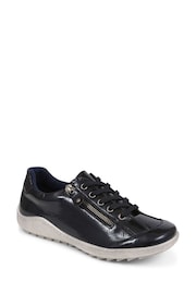 Pavers Blue Lace-Up Trainers - Image 1 of 5