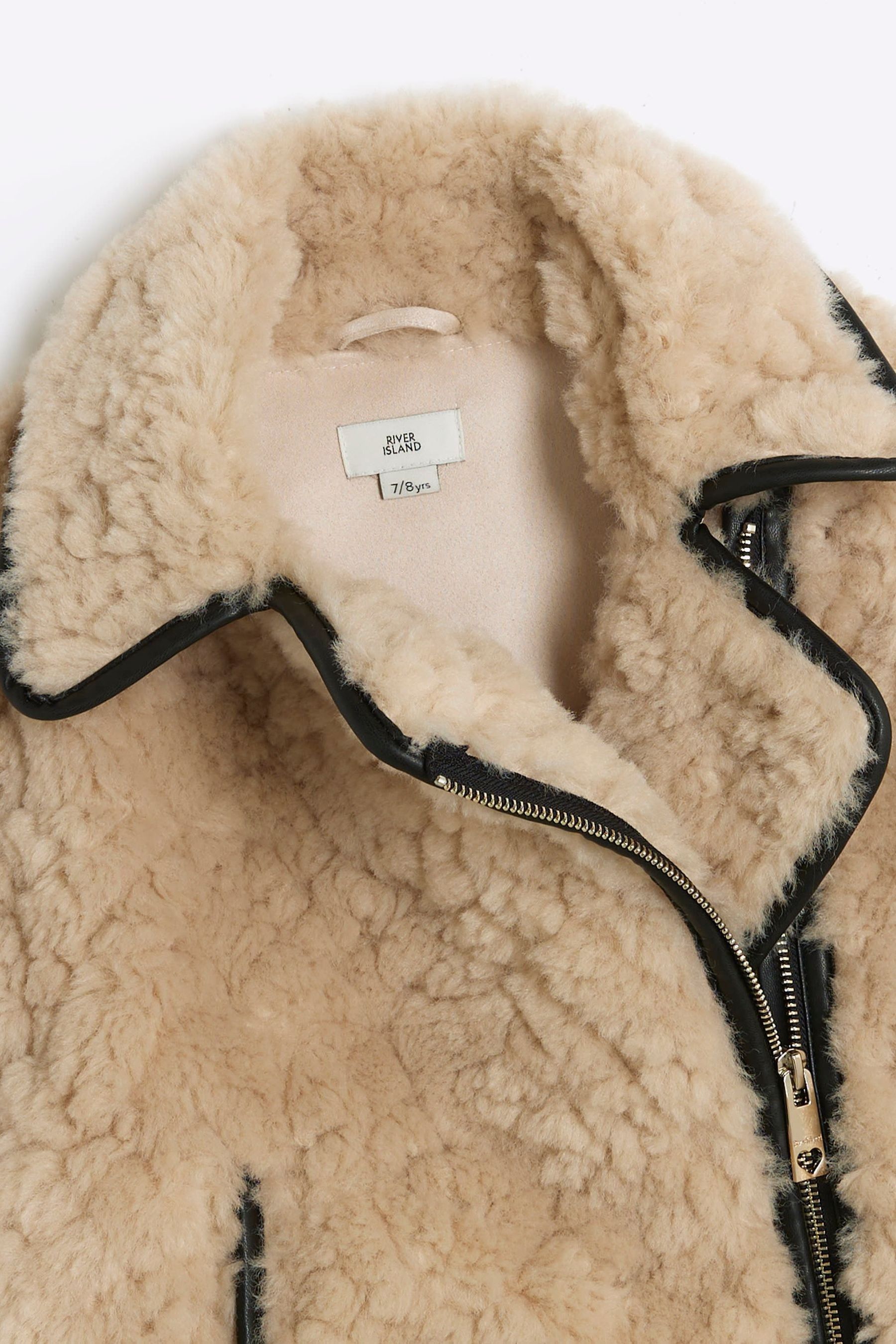 River island aviator coat deals