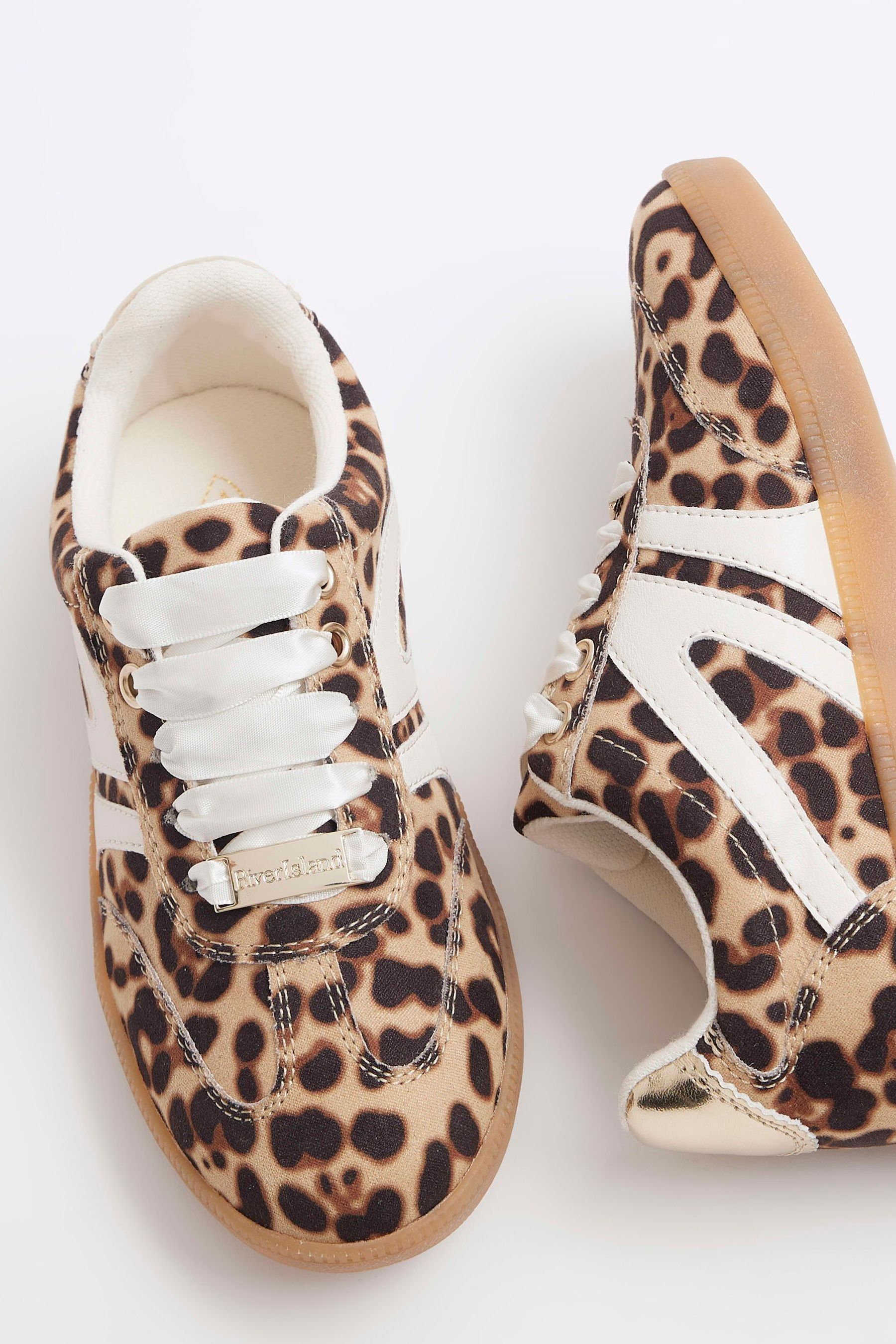 River island animal print trainers clearance