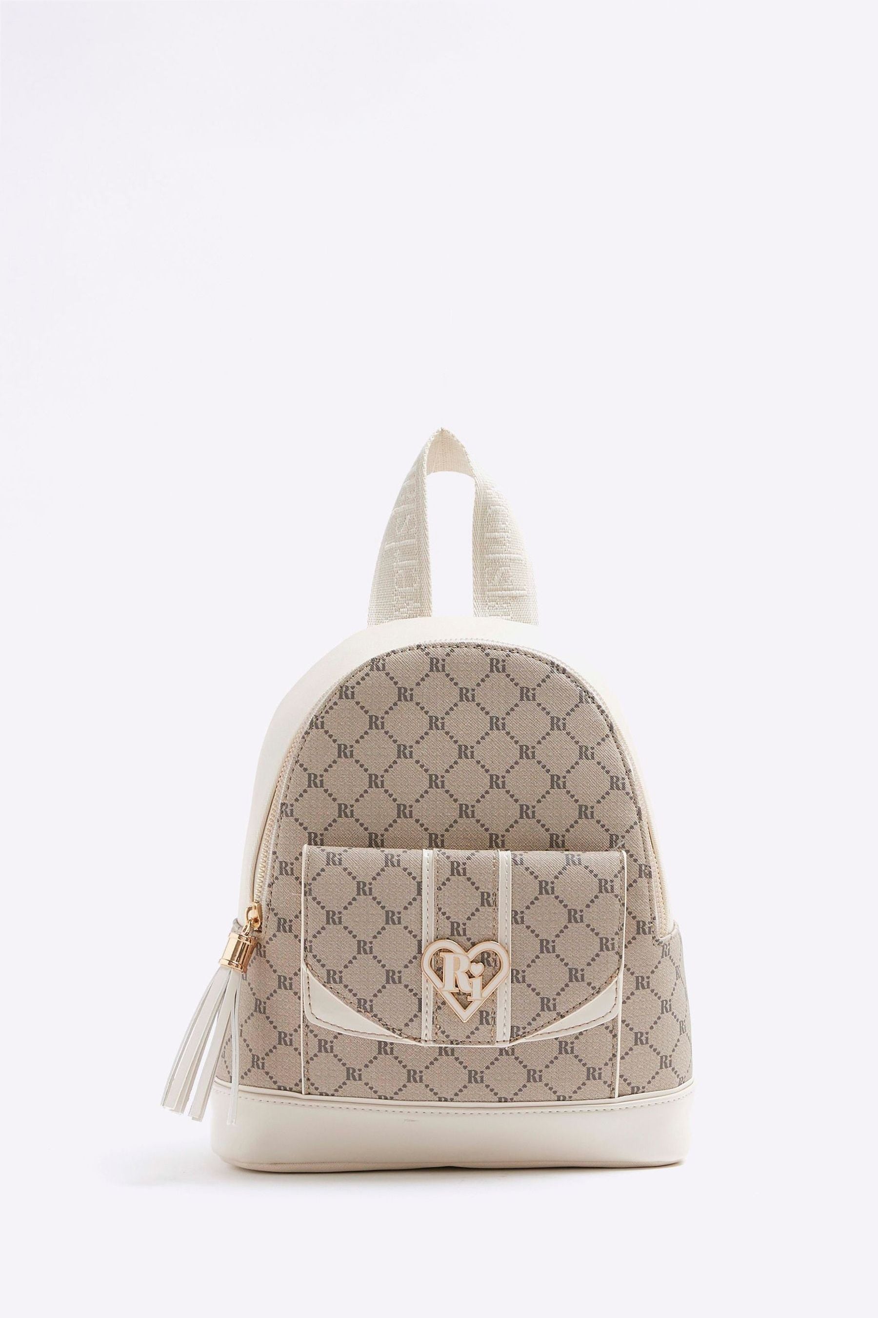 Buy River Island Brown Girls Backpack from Next Luxembourg
