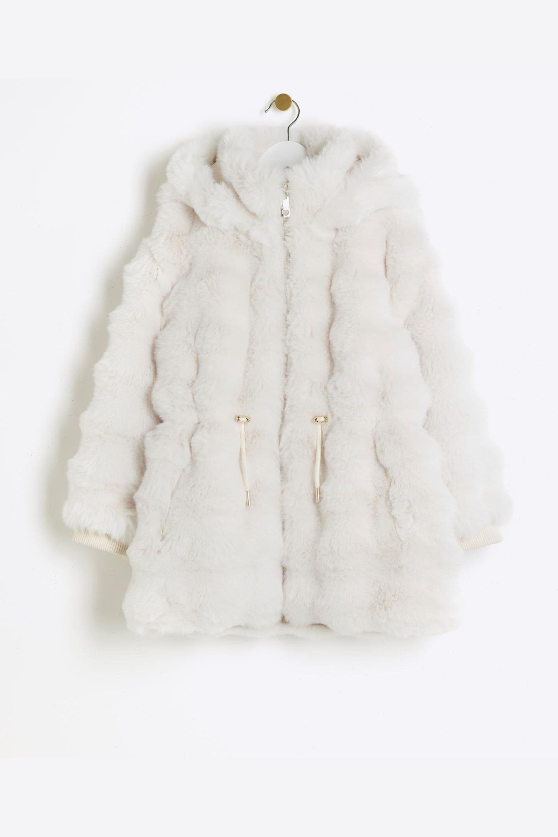 Cream coat river island store