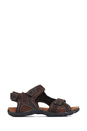 Pavers Fully Adjustable Walking Brown Sandals - Image 3 of 5