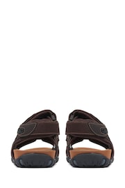 Pavers Fully Adjustable Walking Brown Sandals - Image 4 of 5