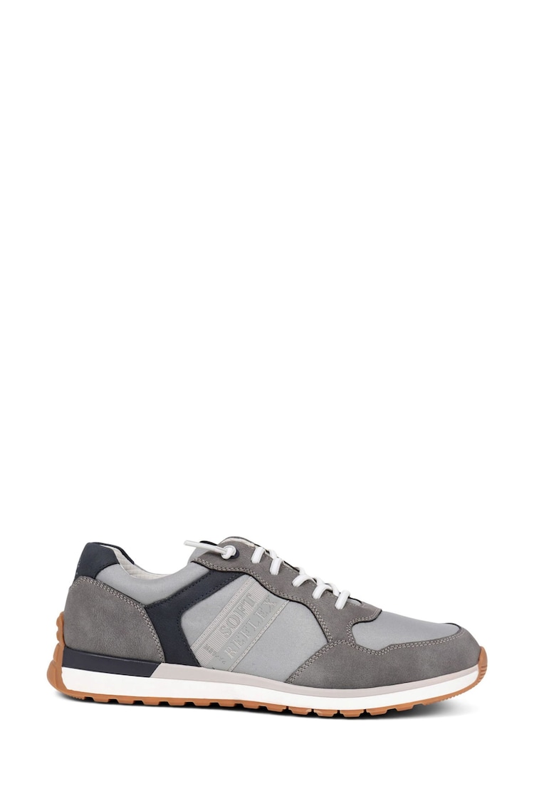 Pavers Grey Pavers  Lace-Up Trainers - Image 2 of 6