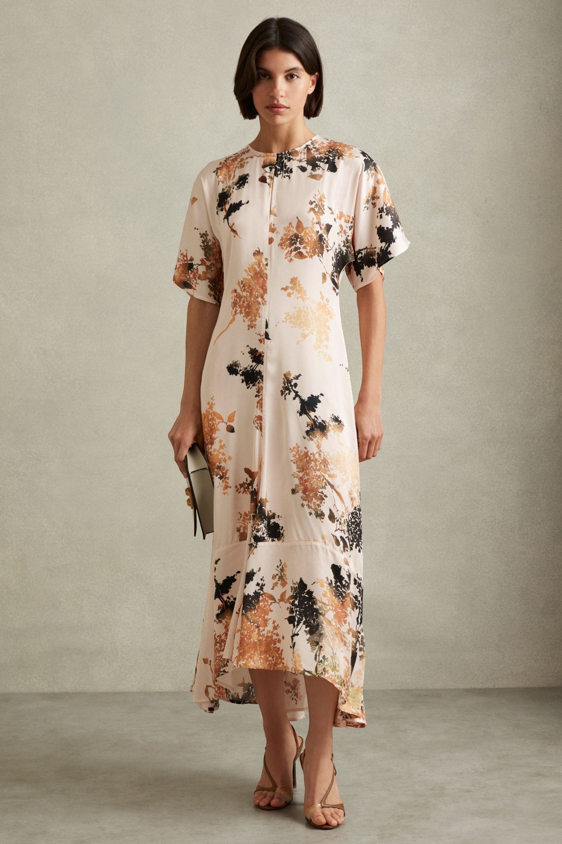 Reiss pale pink dress hot sale