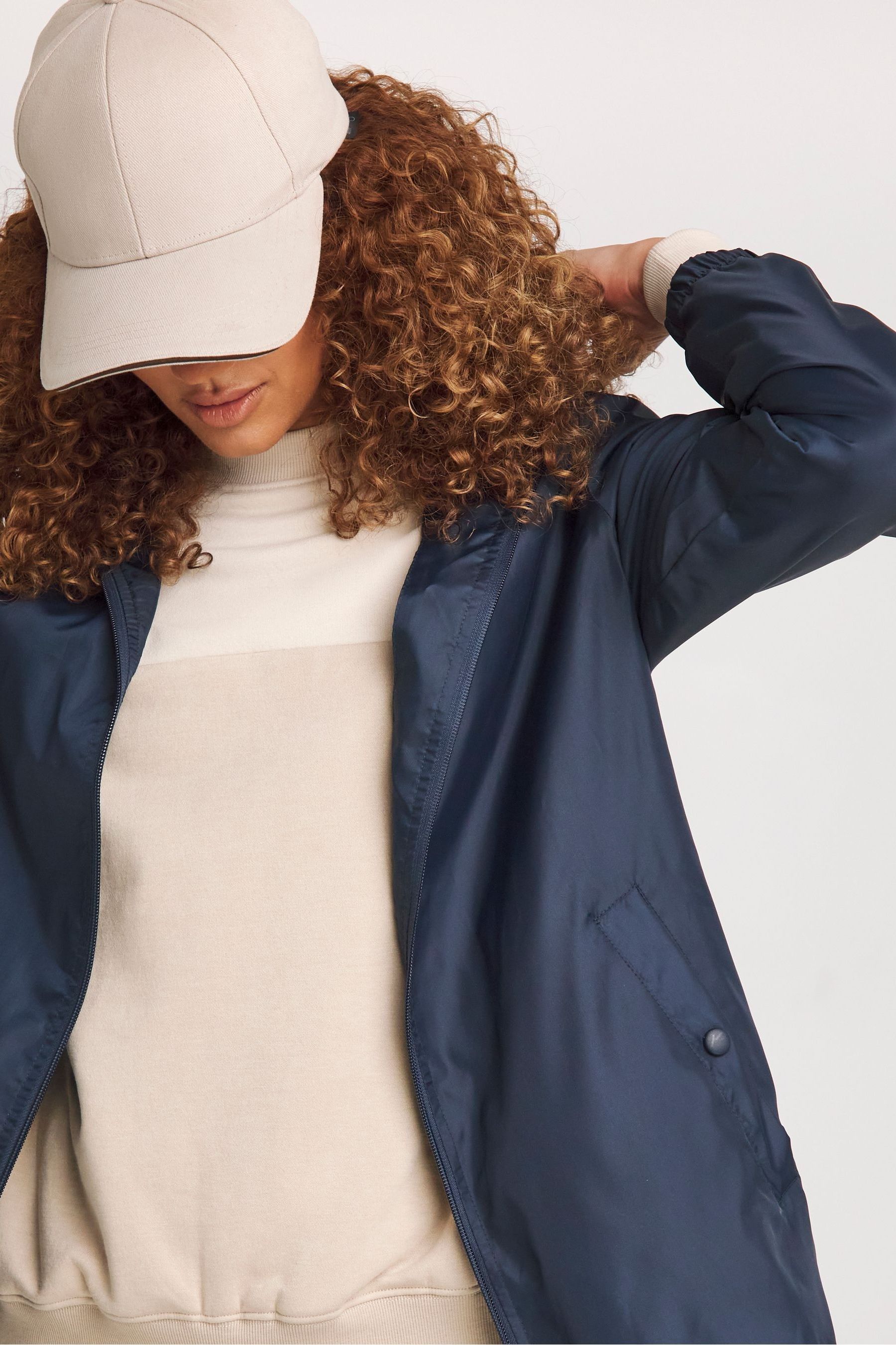 Buy JD Williams Navy Blue Packaway Jacket from the Next UK online shop