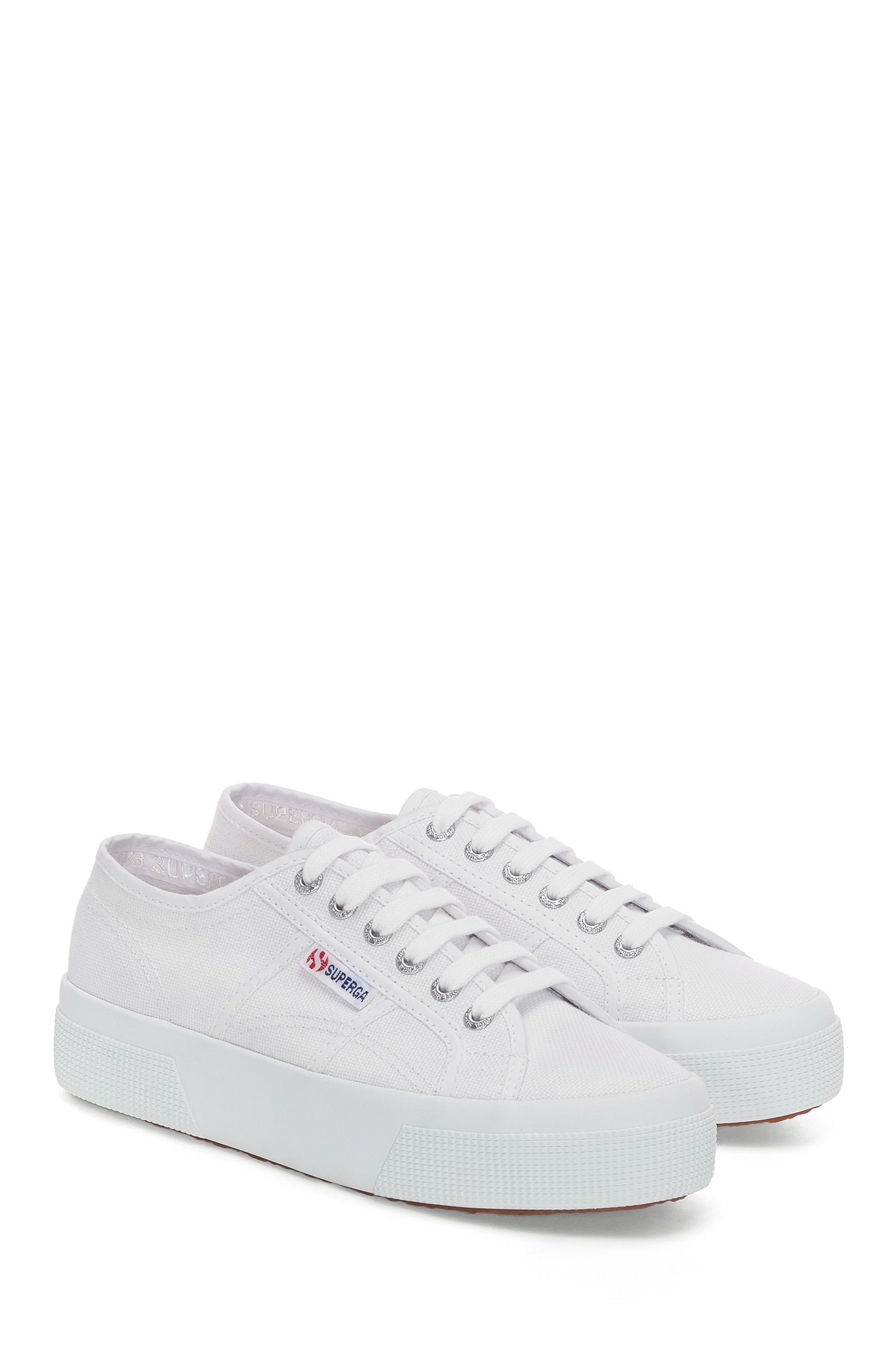 Buy Superga 2740 Platform White Trainers from the Next UK online shop
