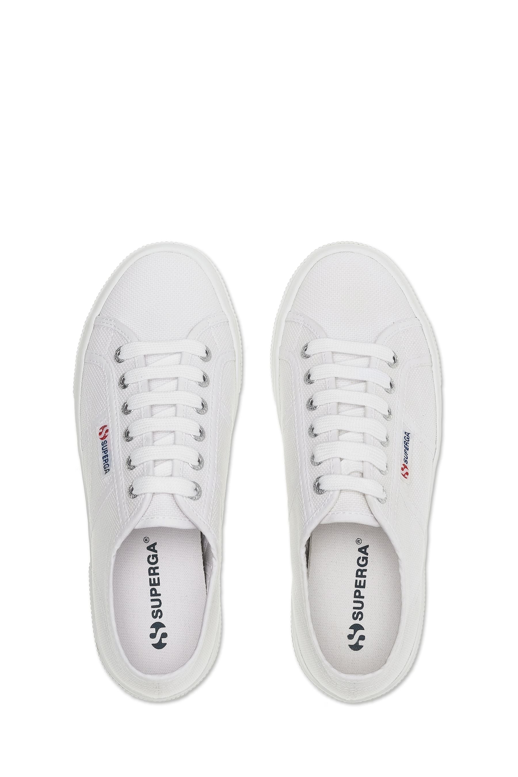Buy Superga 2740 Platform White Trainers from Next Germany