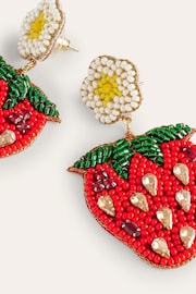 Boden Strawberry Beady Motif Earrings - 圖片 2/3