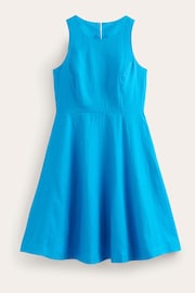 Boden Blue Carla Linen Short Dress - Image 6 of 6