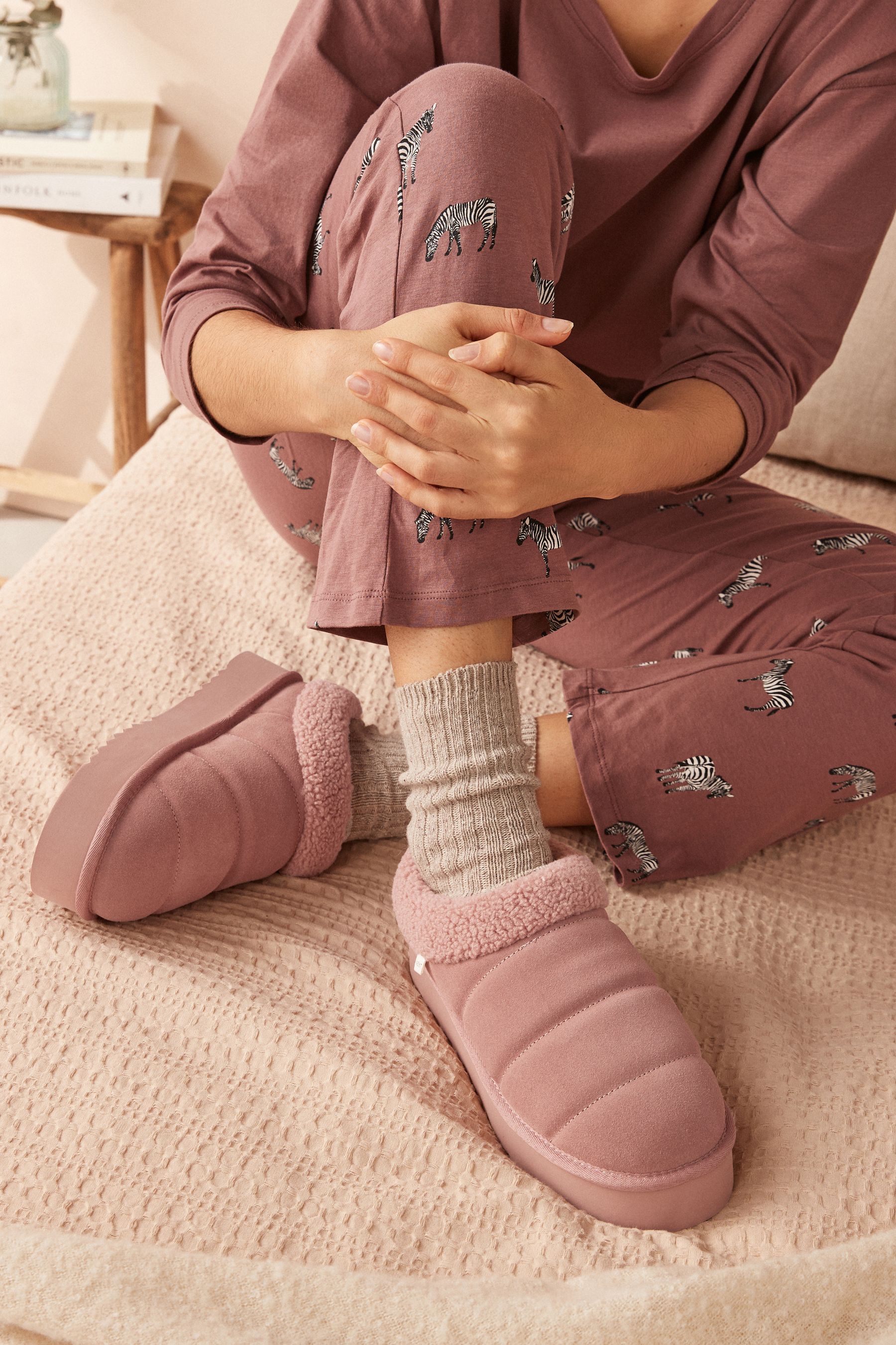 Next womens slippers top