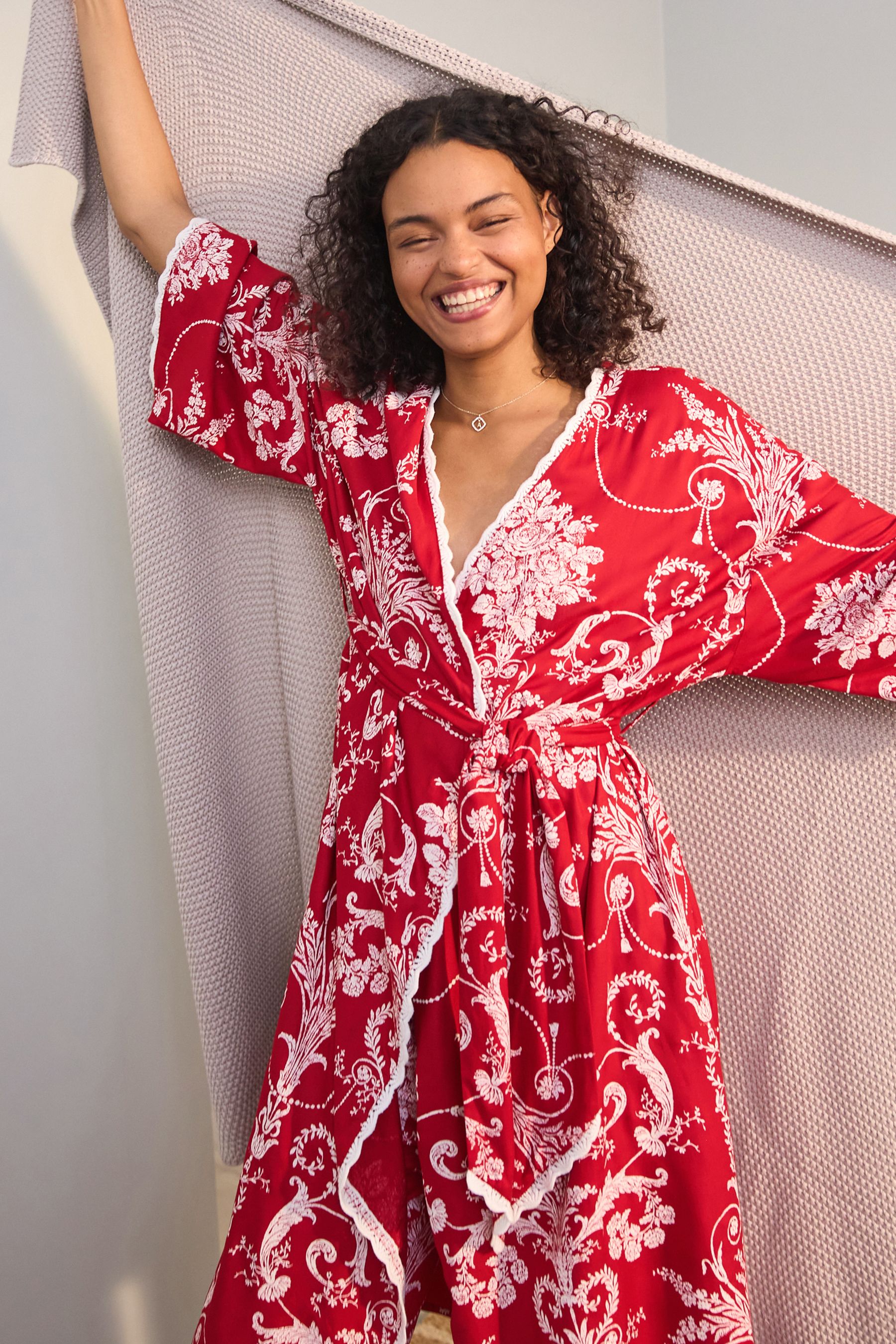 Laura ashley dressing gown hot sale