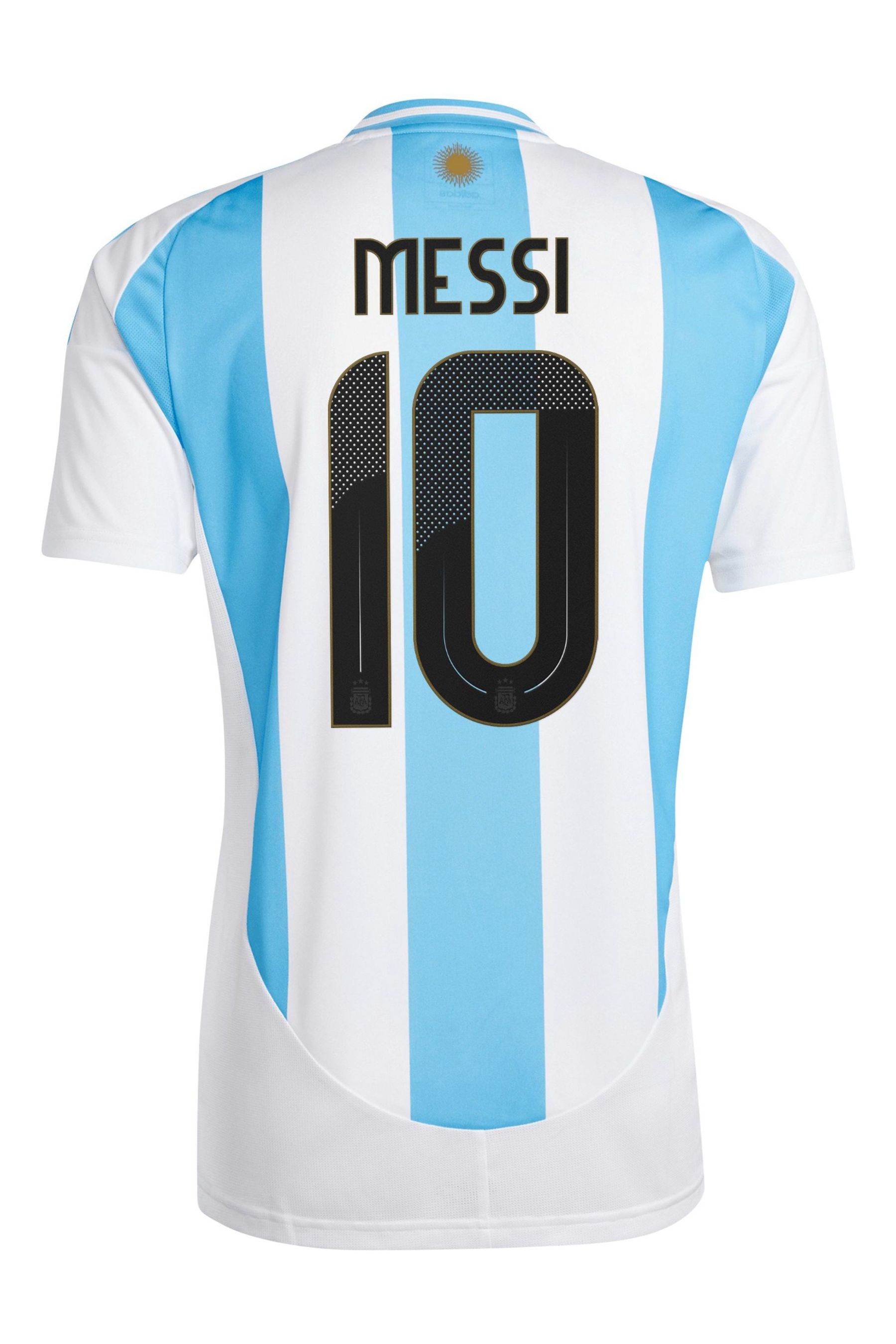 Buy adidas White Argentina Home Shirt 2024 Messi from the Next UK online shop