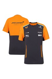 Fanatics Kids Grey F1 McLaren 2024 Team Set Up T-Shirt - Image 1 of 3