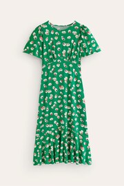 Boden Green Felicity Jersey Midi Tea Dress - Image 5 of 5