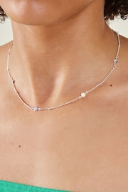 Accessorize Sterling Star Station Necklace - Imagen 3 de 3