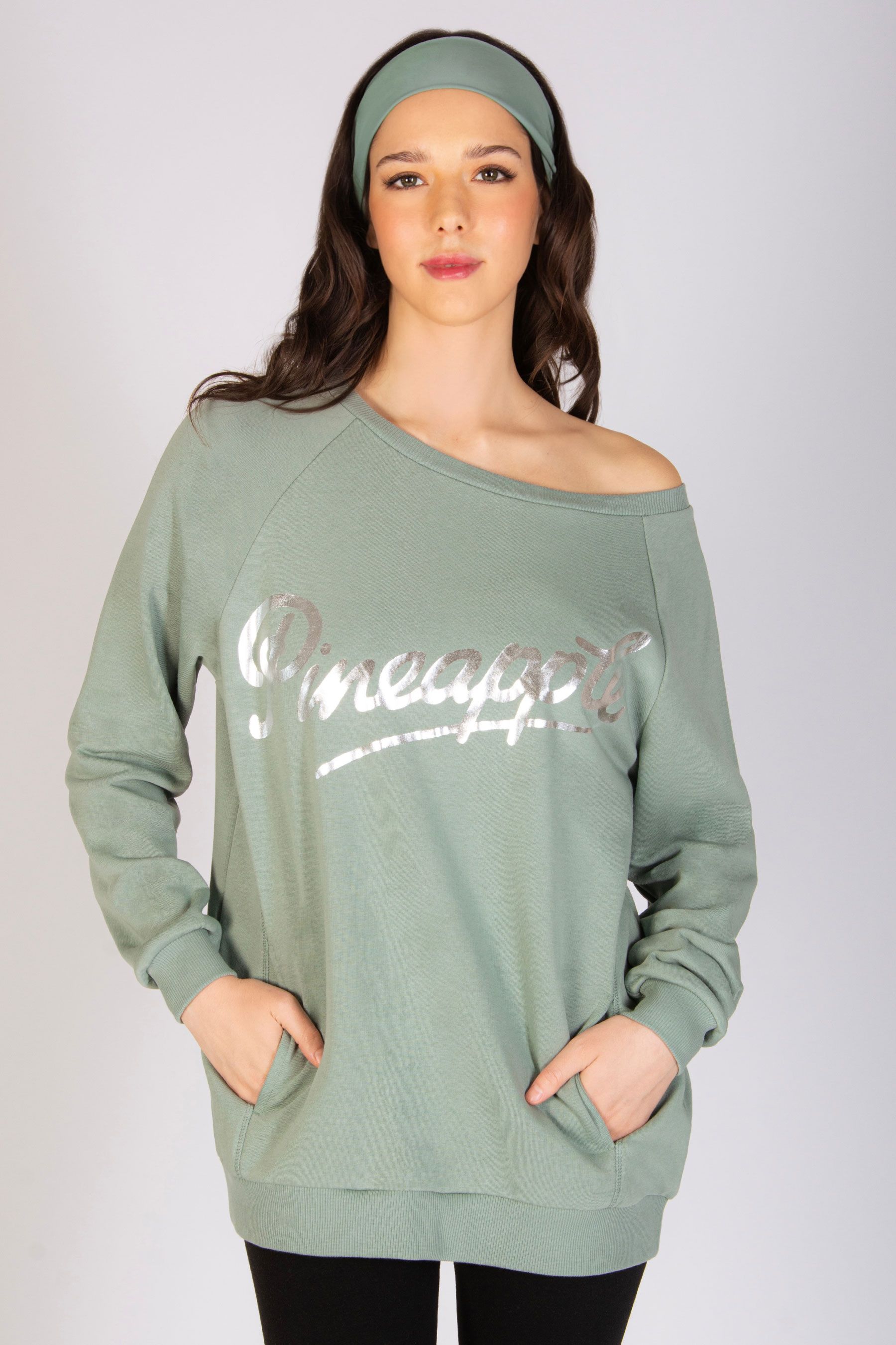 Pineapple oversized sweatshirt shop