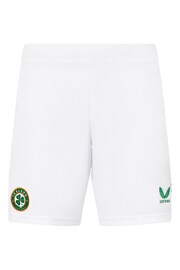 Castore White Republic of Ireland Home Shorts 2024 - Image 1 of 3