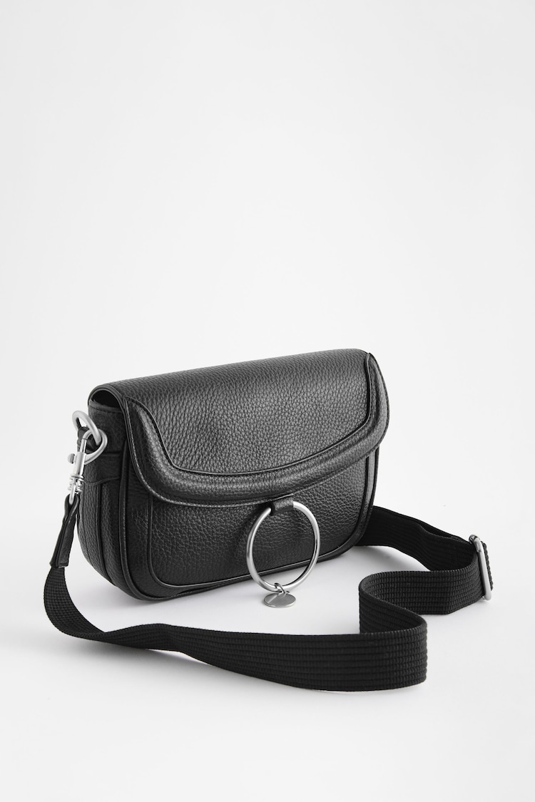 Black Ring Saddle Bag - Image 1 of 5