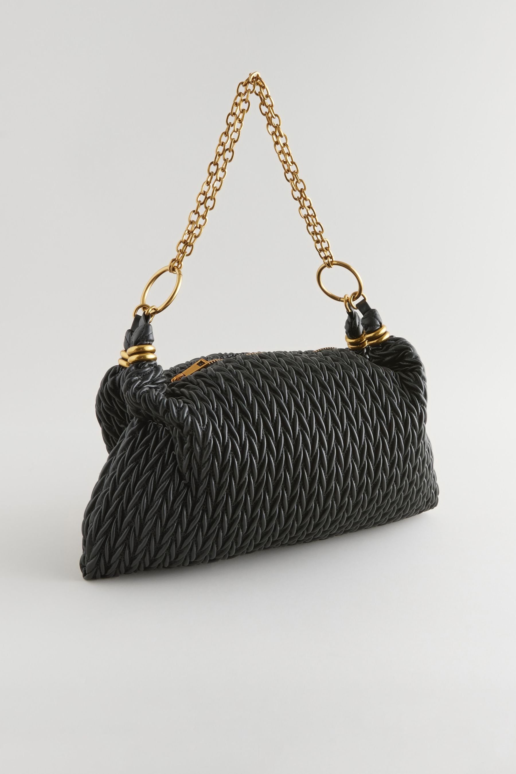 Buy Black Chain Shoulder Bag from the Next UK online shop