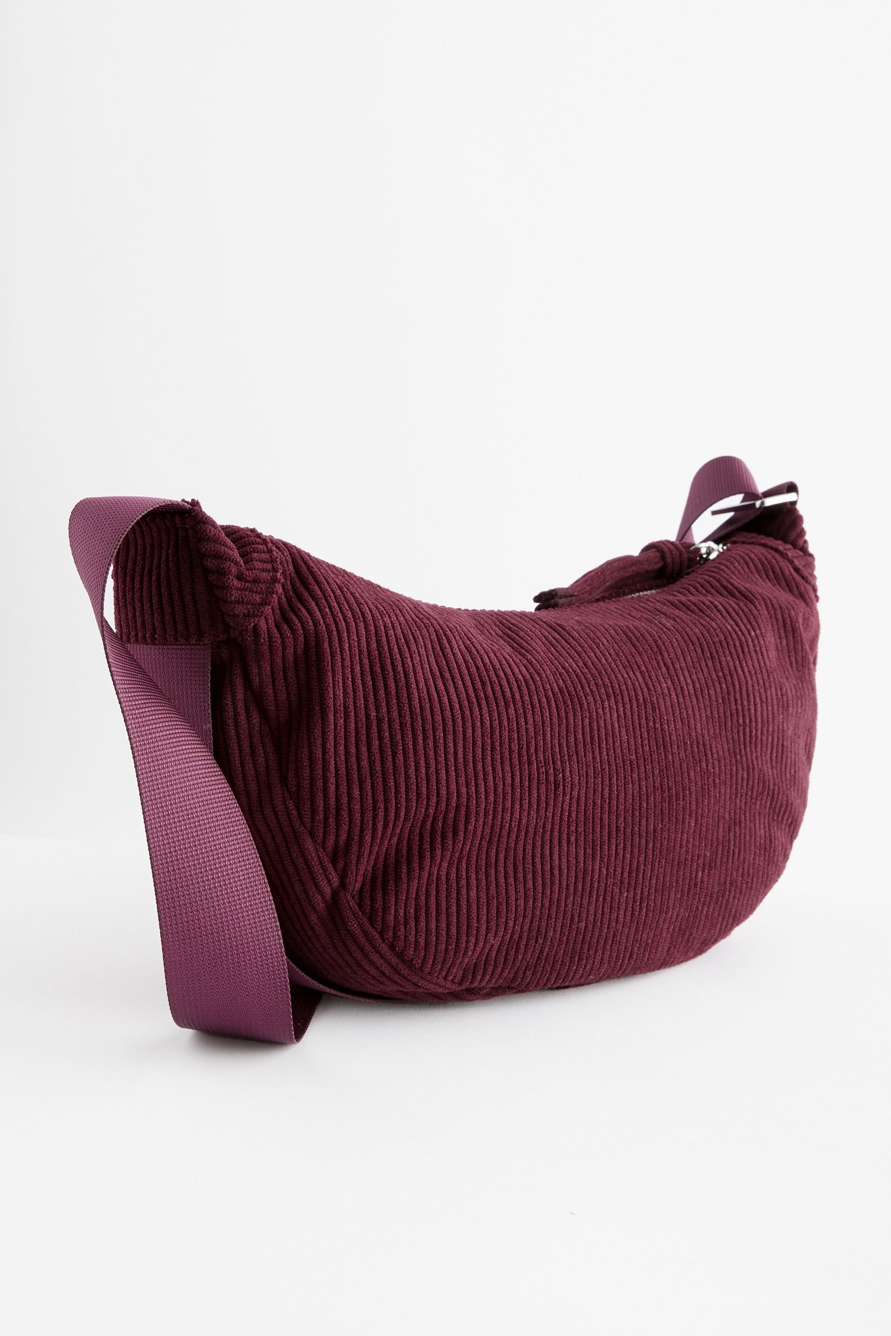 Burgundy sling bag clearance