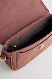 Burgundy Red Ring Saddle Bag - Image 7 of 7