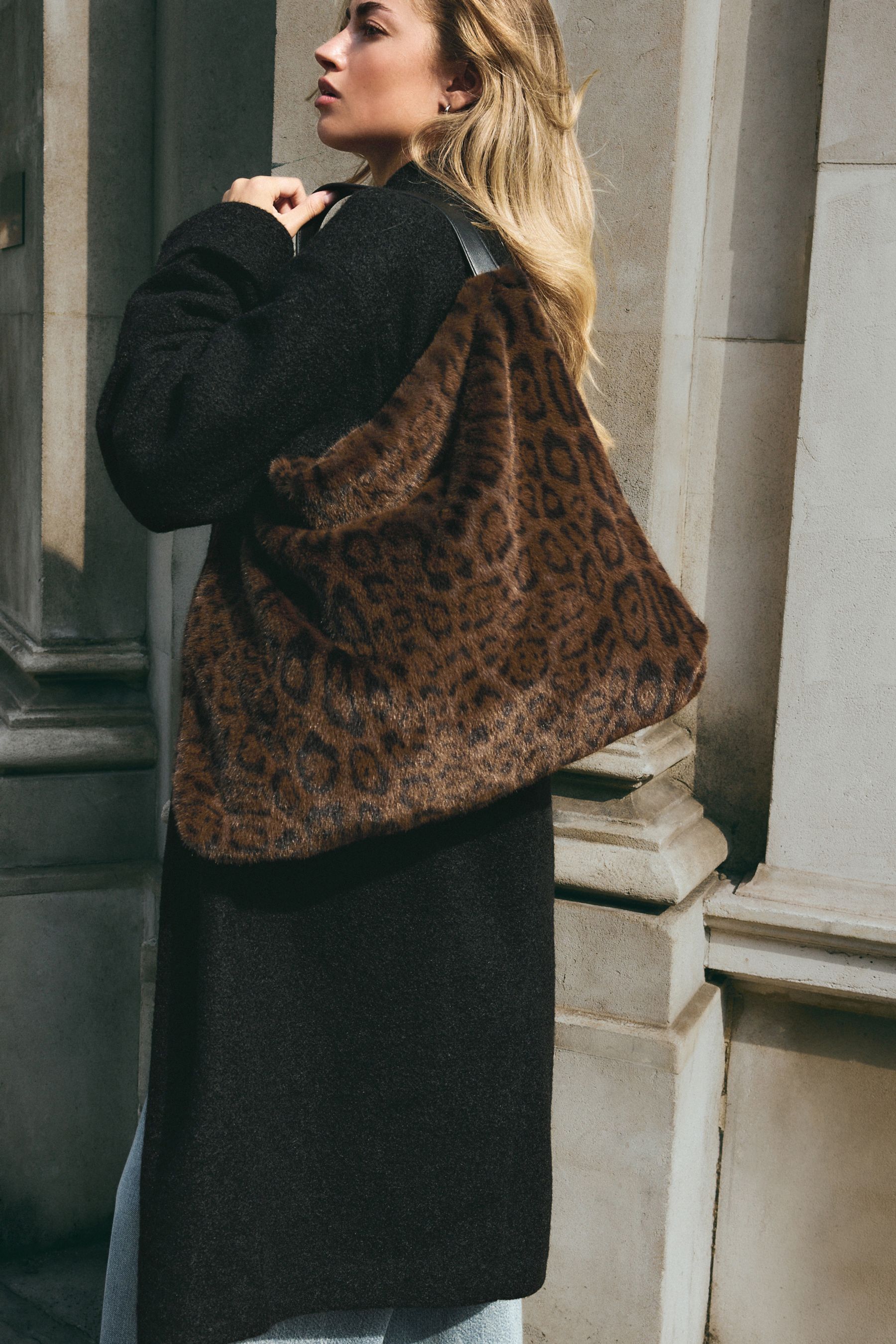 Next leopard bag shop