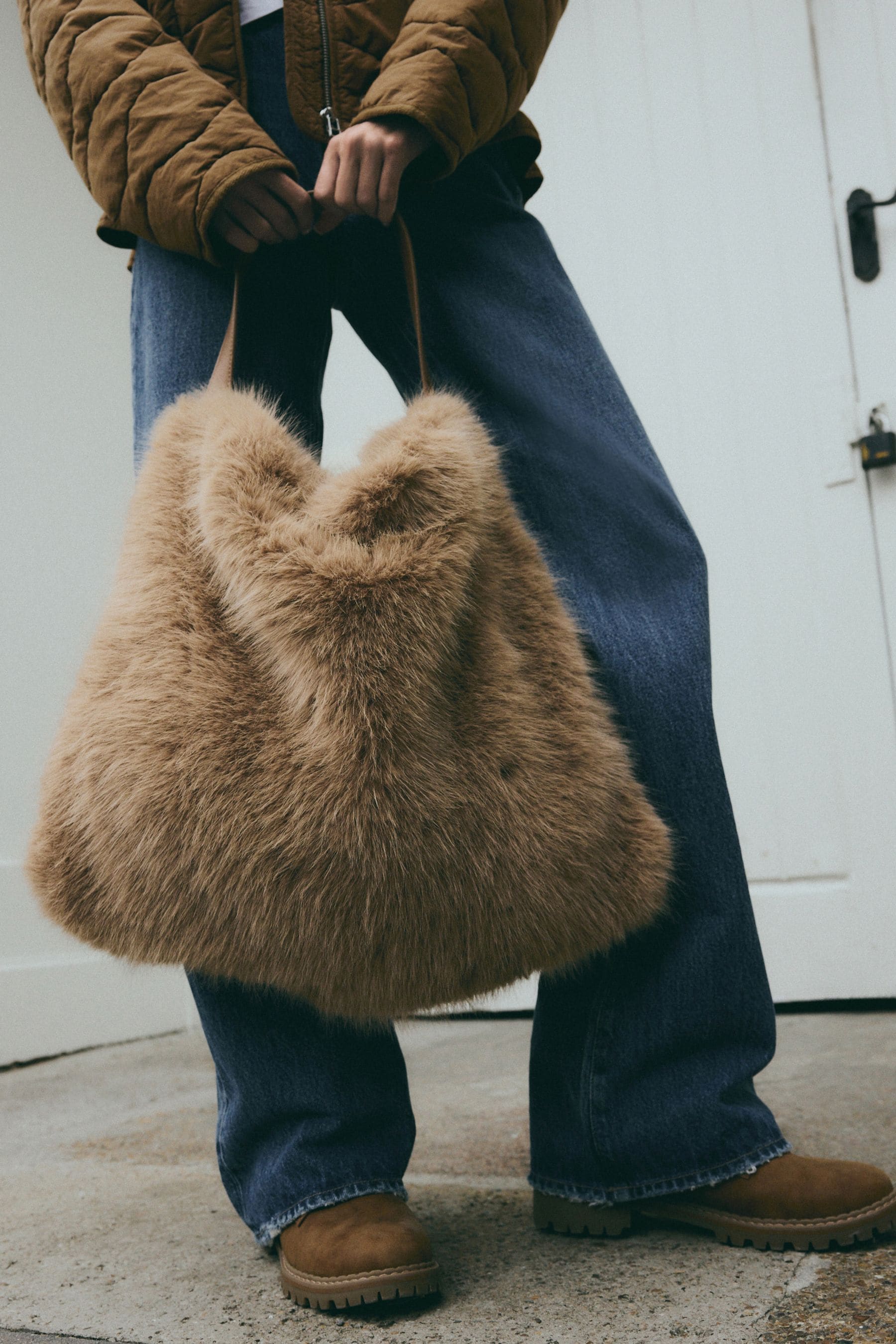 Faux fur bags uk sale