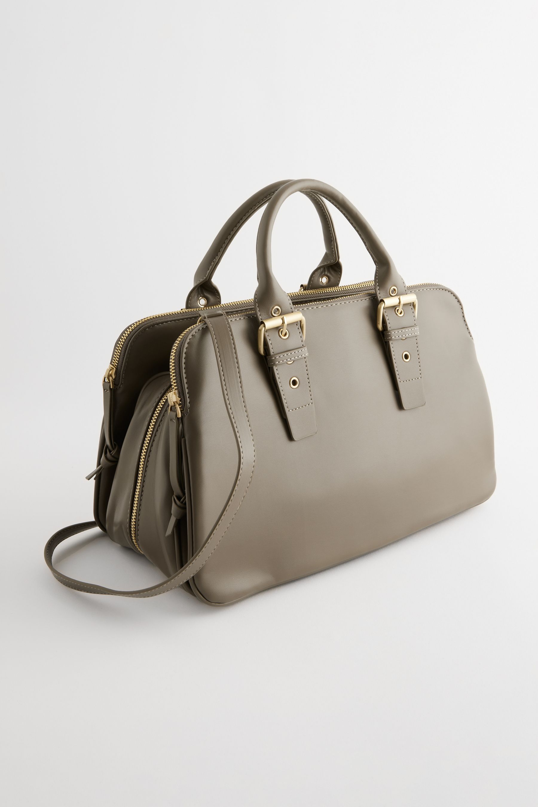 Buy Taupe Brown Formal Multi Compartment Handheld Bag from the Next UK online shop