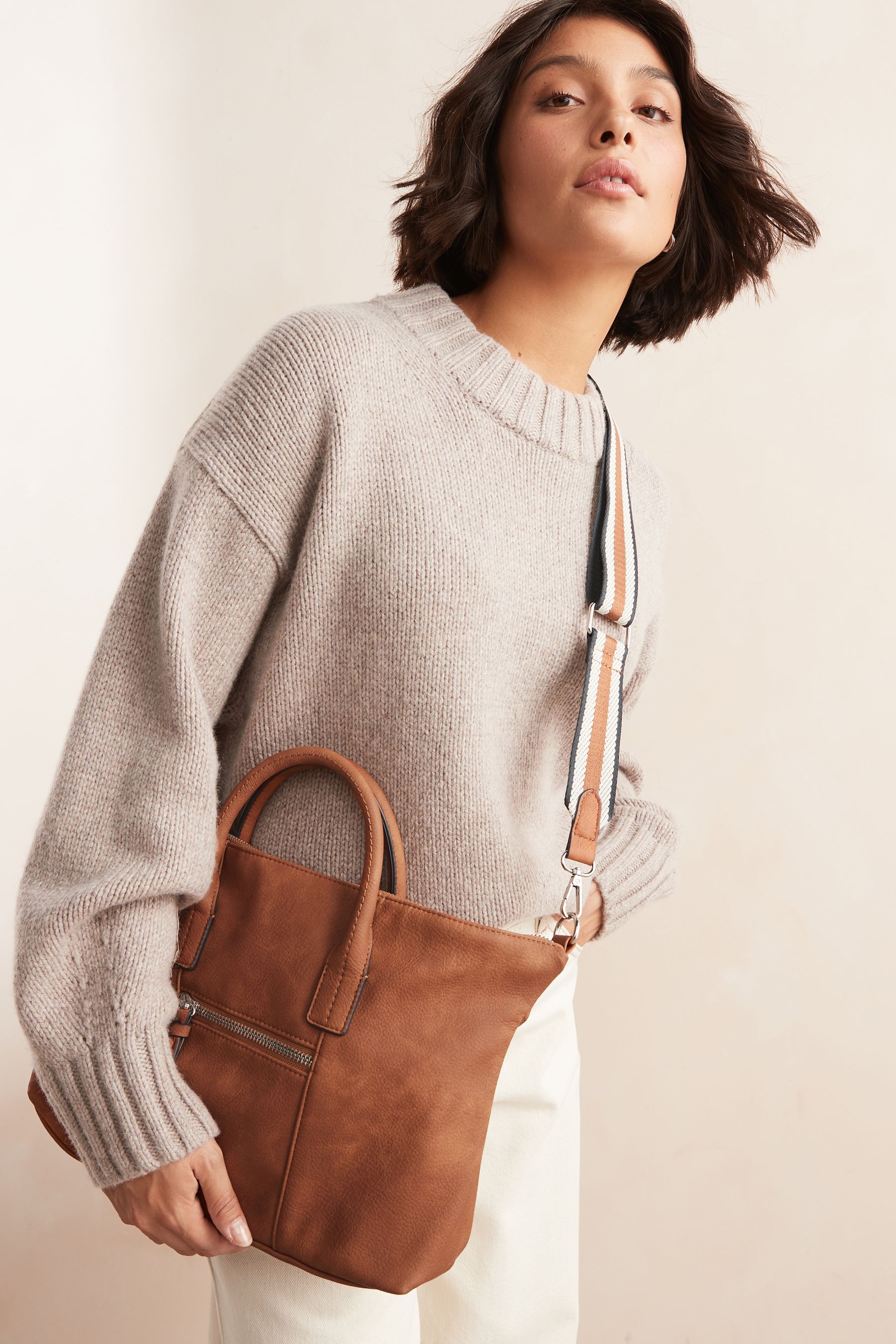 Next tan bag deals