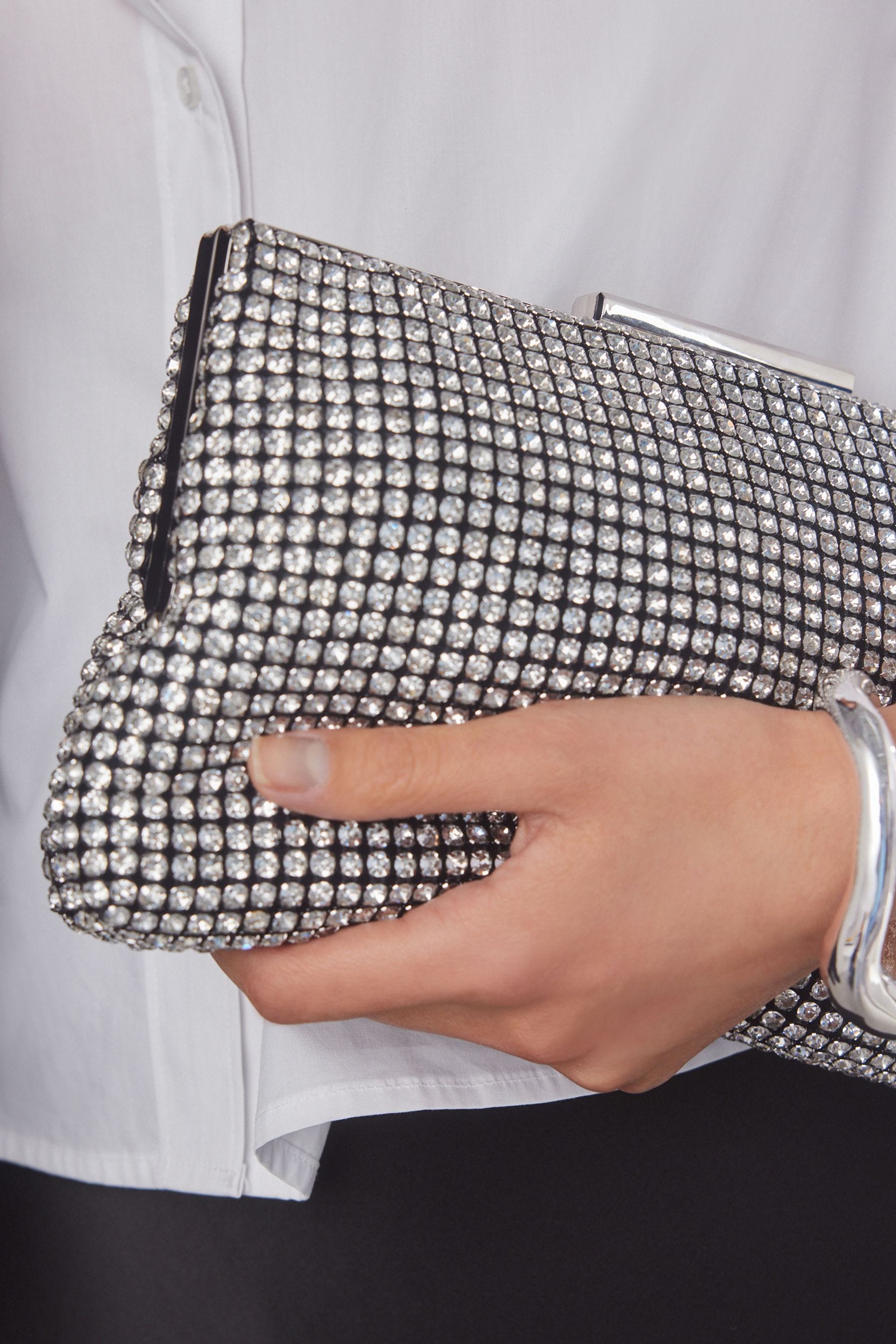 Diana diamante clutch bag shop