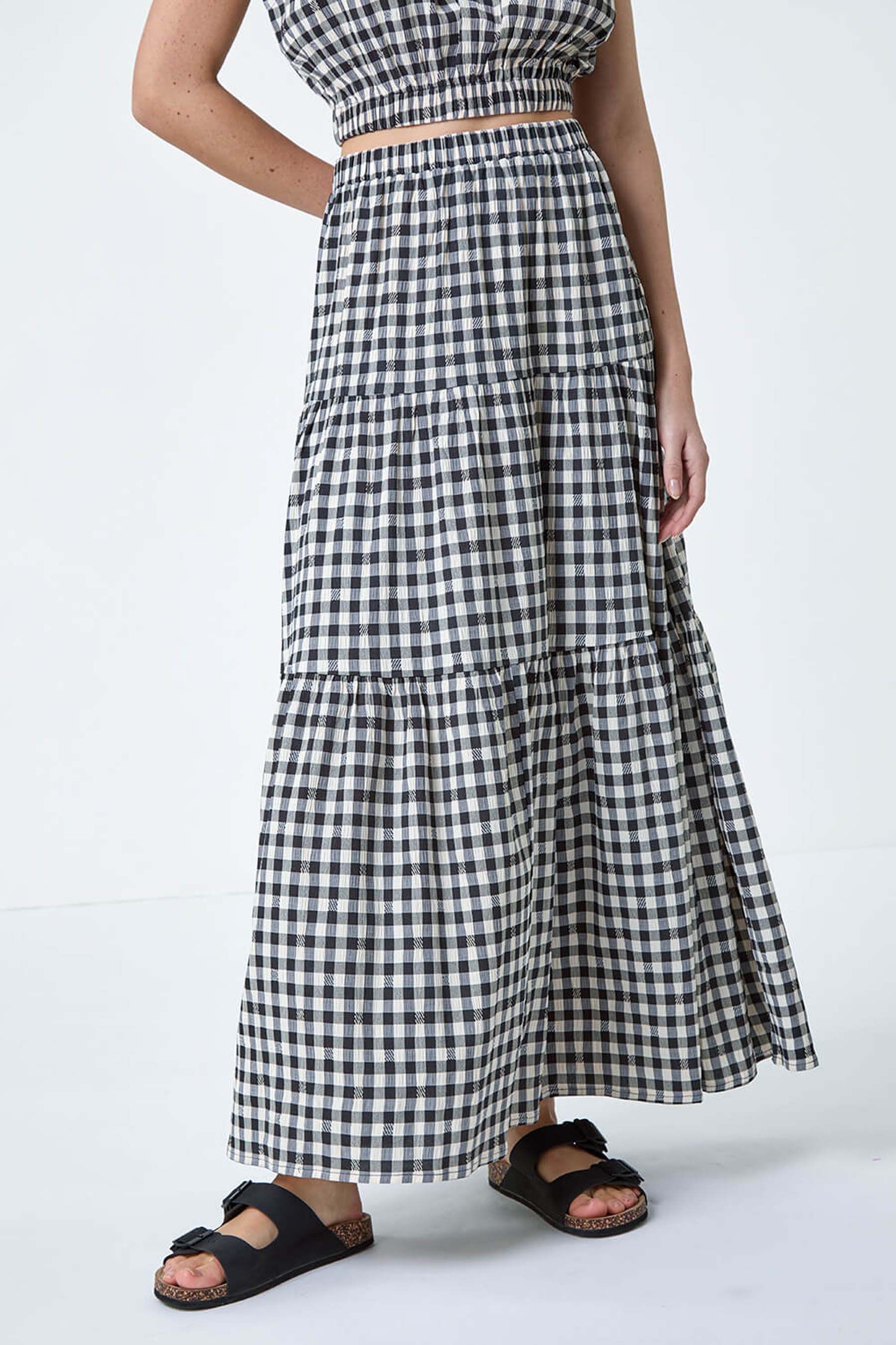 Next gingham skirt cheap