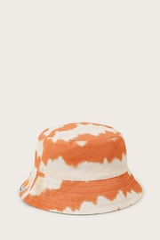 Monsoon Orange Tie Dye Bucket Hat - Image 2 of 3