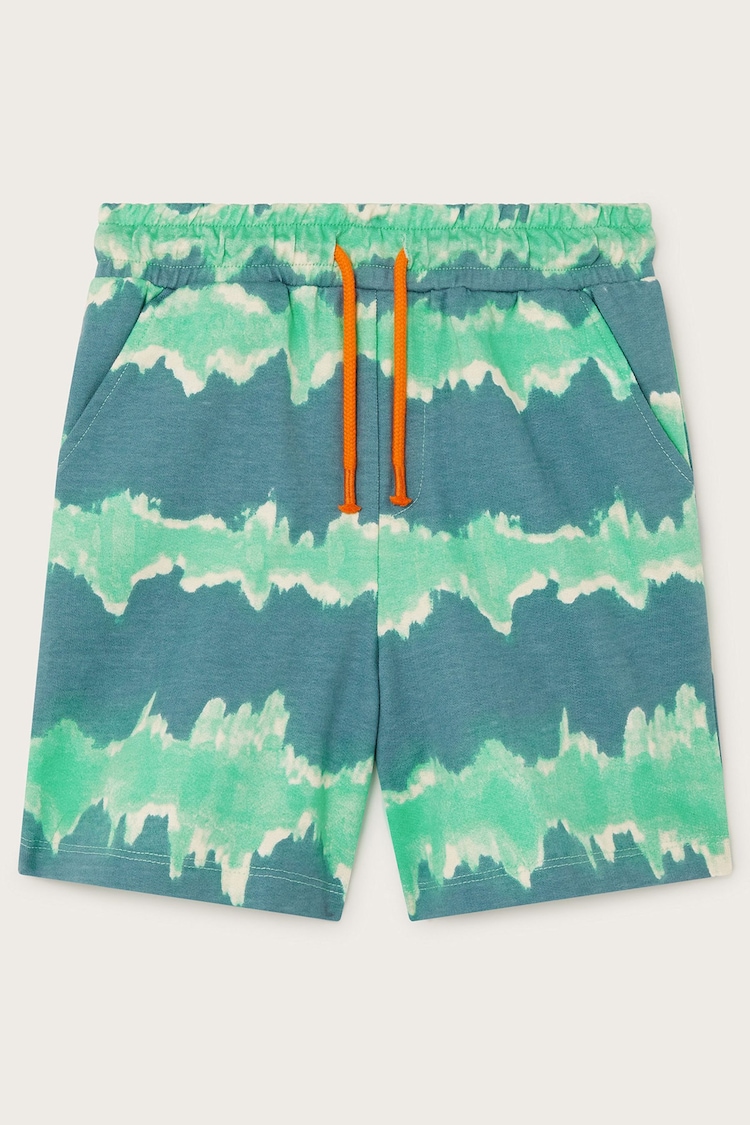 Monsoon 100% Cotton Stripe Tie Dye Shorts - 圖片 1/3