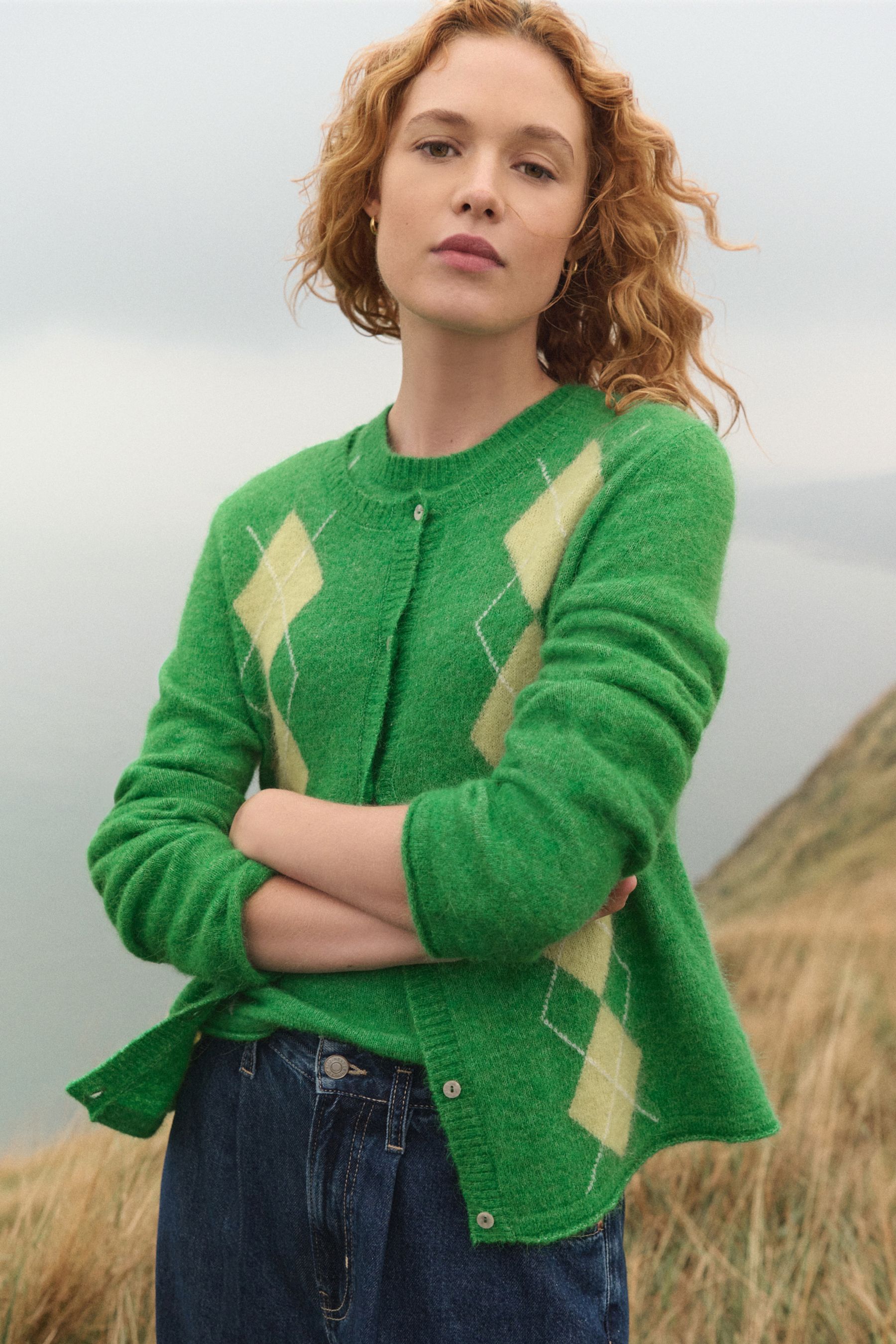 Printed cardigans shop