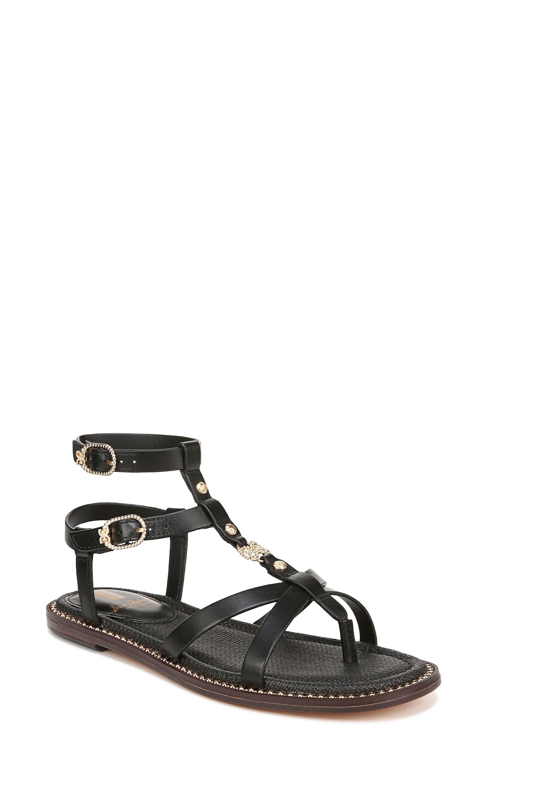 Sam edelman black flip flops hotsell