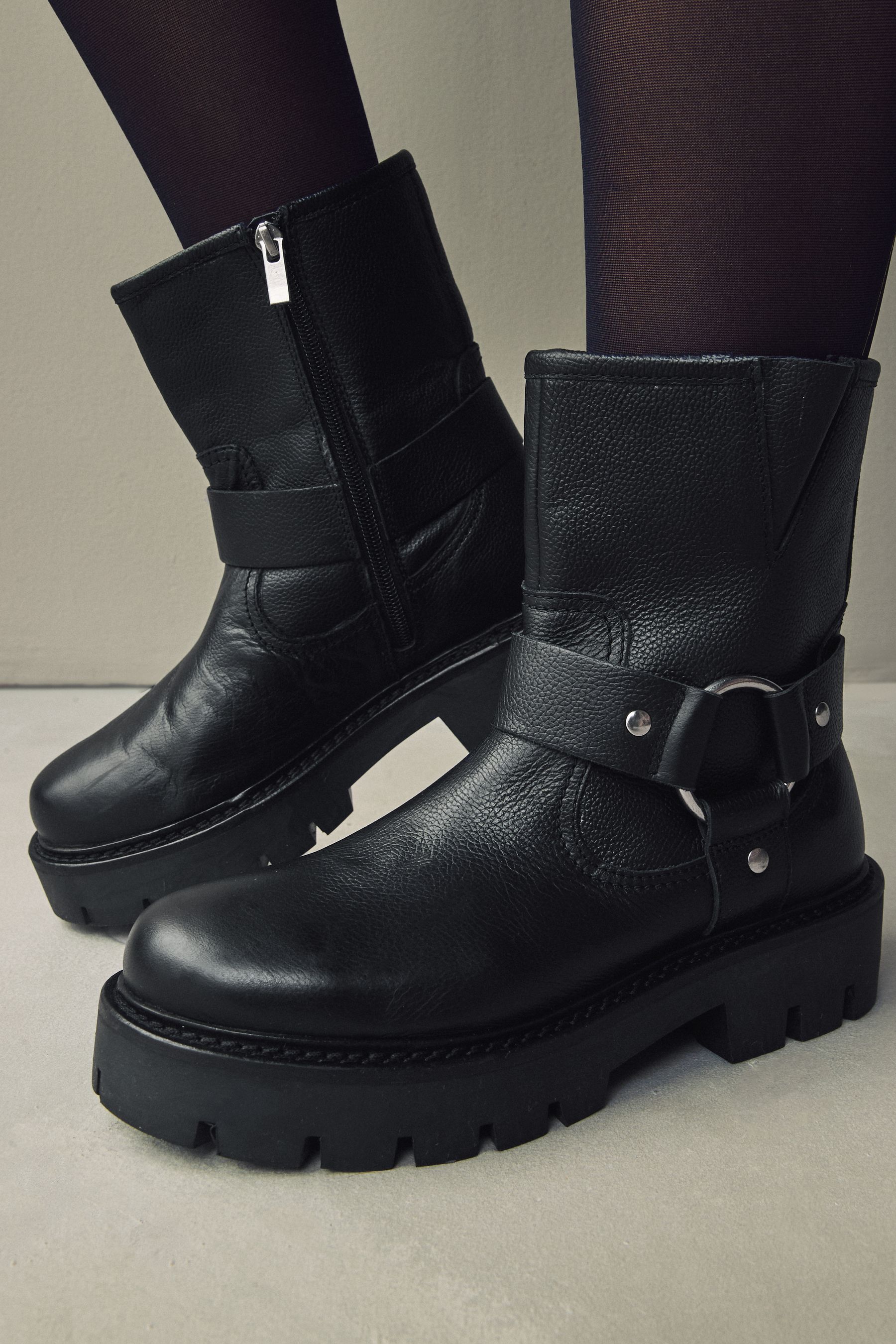 Next biker boots sale