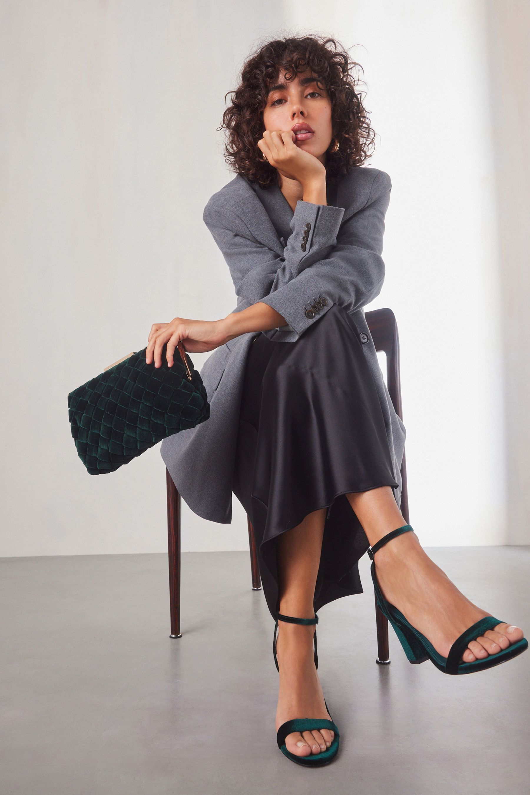 Buy Velvet Weave Clutch Bag Next Ukraine