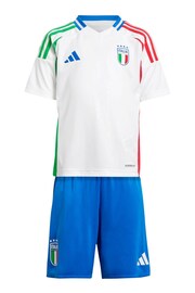 adidas White Italy Away Minikit 2024 - Image 2 of 2