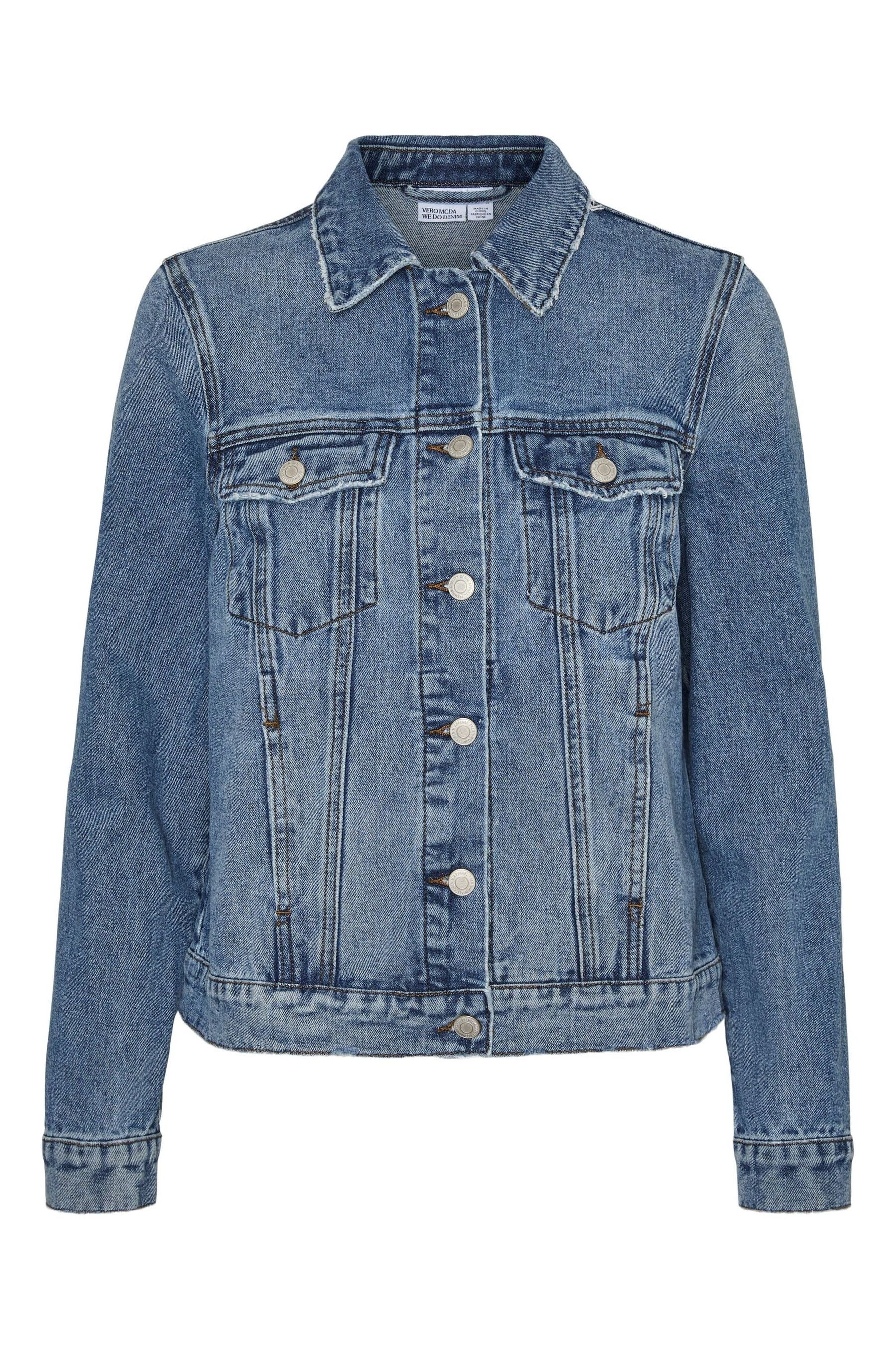 Buy VERO MODA Blue Relaxed Fit Denim Jacket from Next Canada