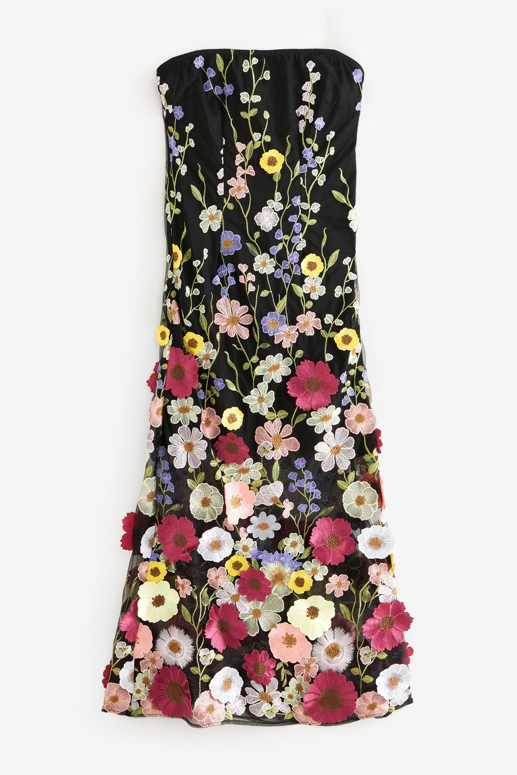 Michael michael kors floral embroidered mesh dress best sale
