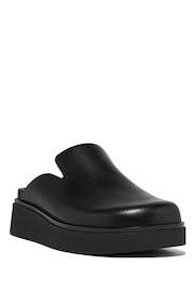 FitFlop Gen Leather Black Mules - Image 2 of 4