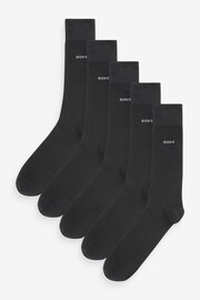 BOSS Black Uni Socks 5 Pack - Image 1 of 6