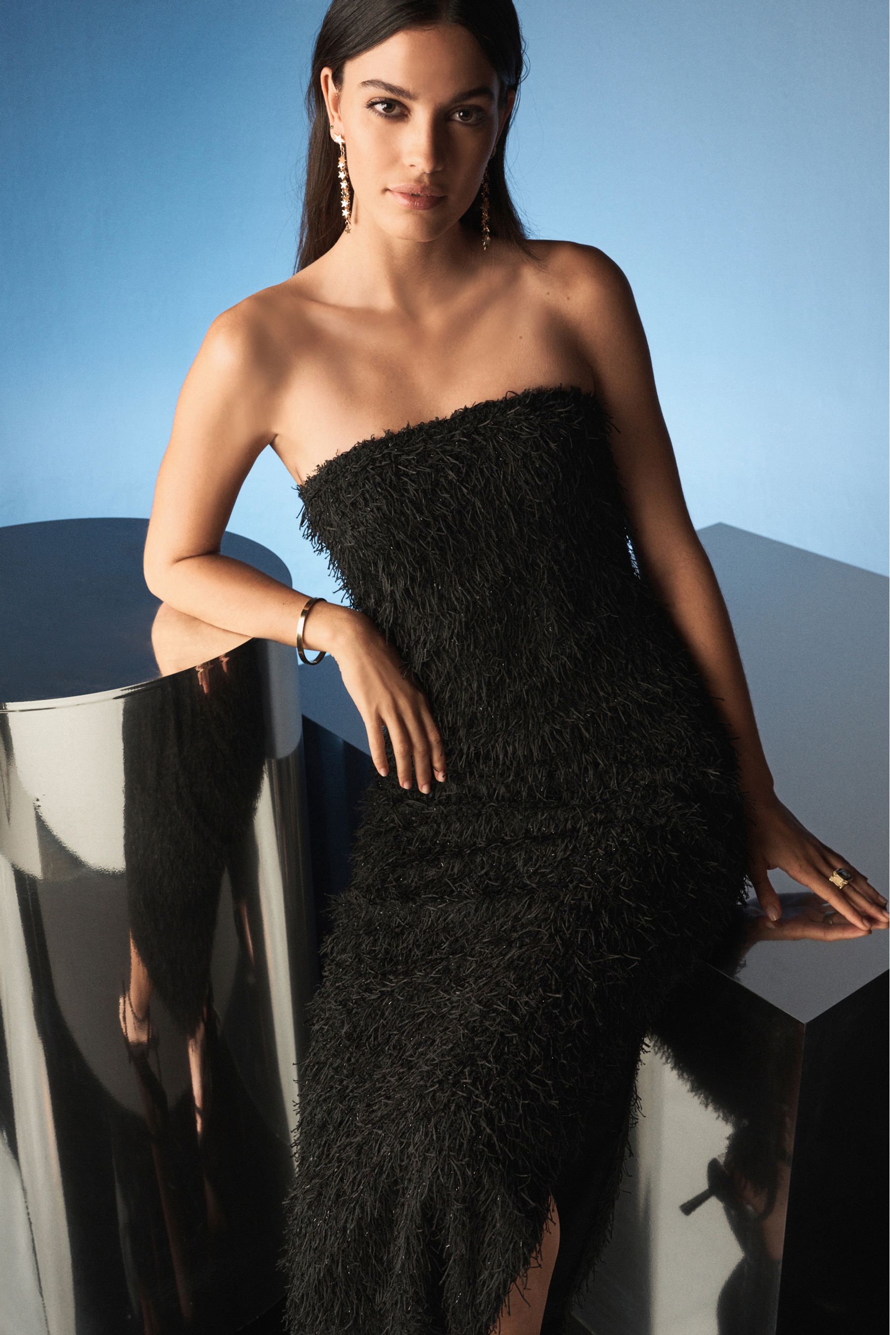 Next fringe dress clearance