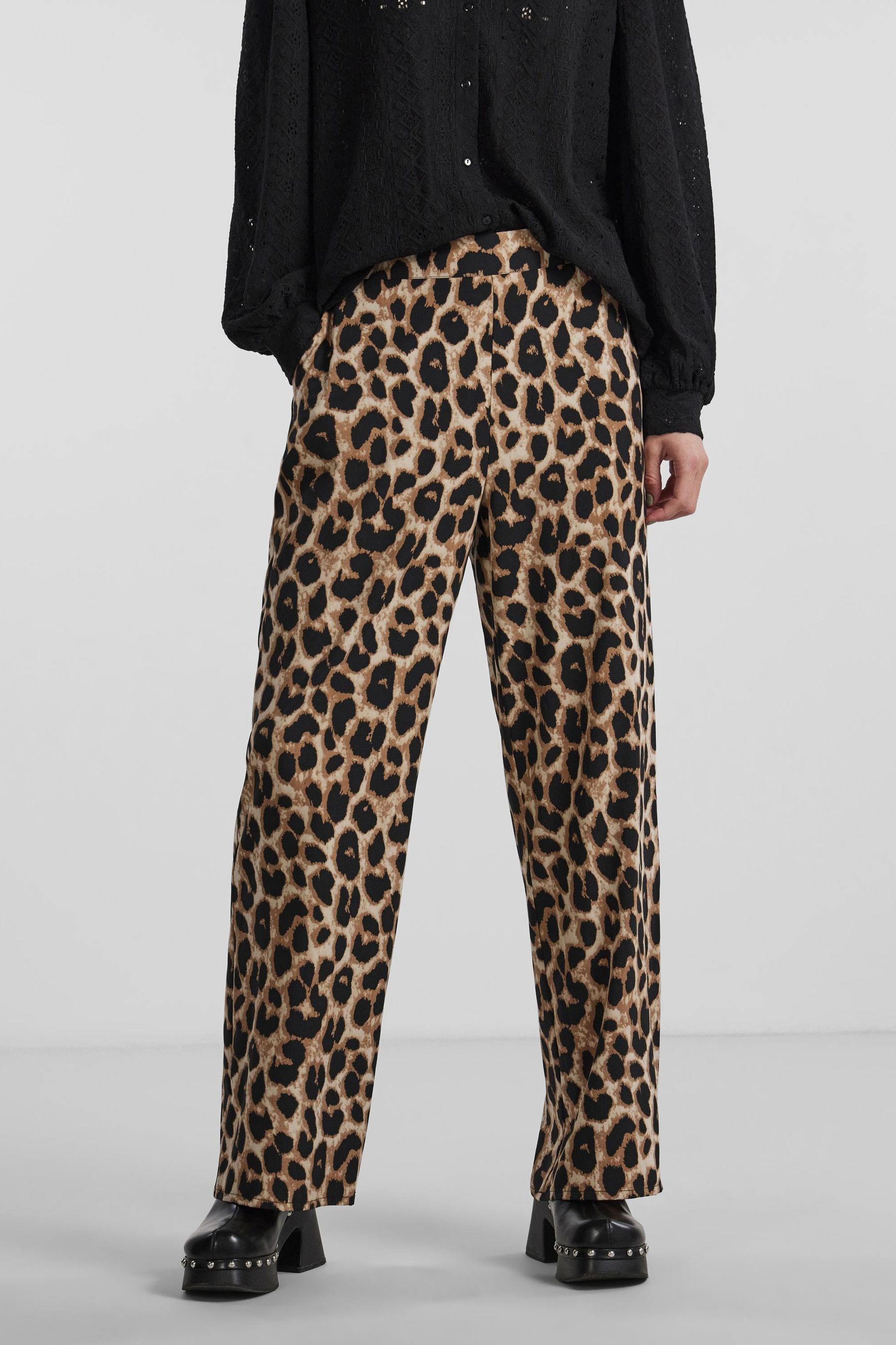 Next leopard trousers online