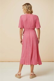 Aspiga Pink Shelley Wrap Dress - Image 2 of 5
