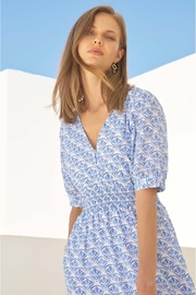 Aspiga Blue Billie Short Sleeve Dress - Image 3 of 6