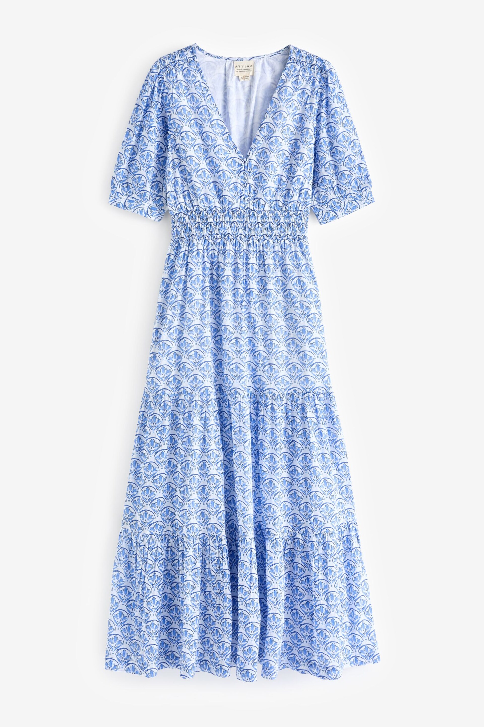Aspiga Blue Billie Short Sleeve Dress - Image 6 of 6