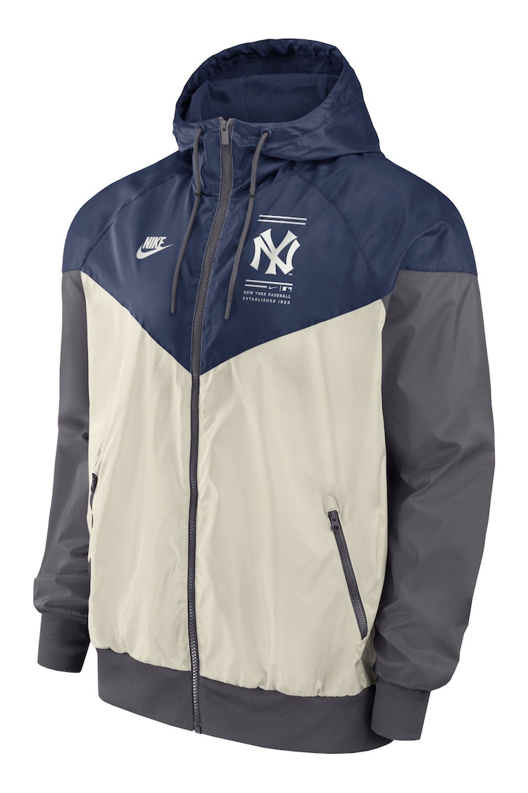 Fanatics Blue MLB New York Yankees Cooperstown Windrunner Jacket - Image 3 of 3