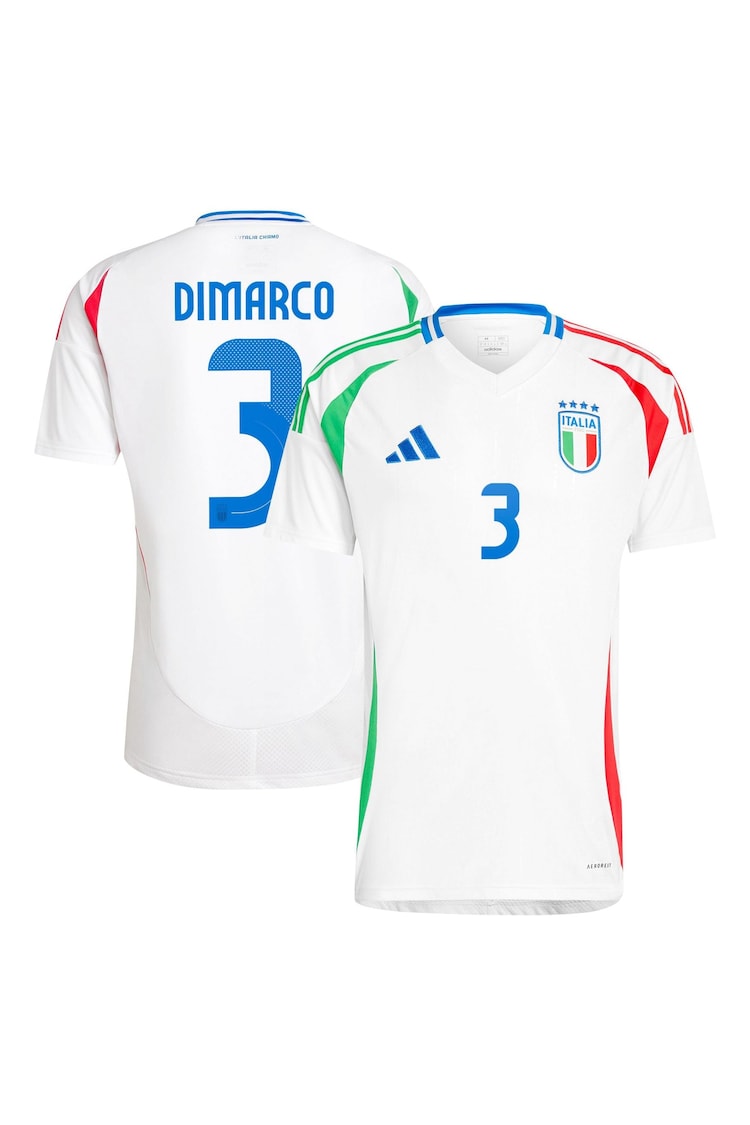 adidas White Italy Away 2024 T-shirts - Image 1 of 2